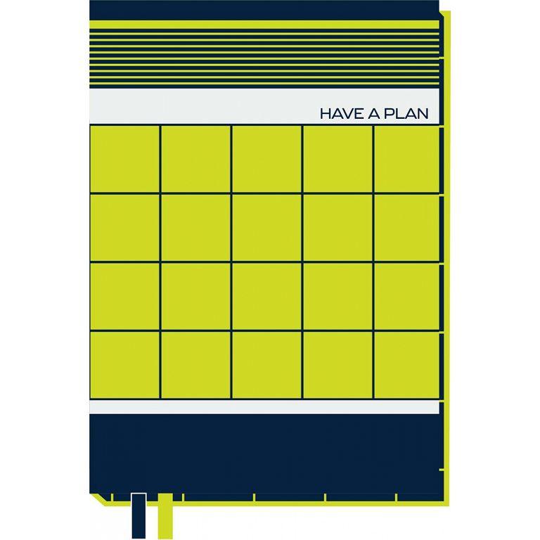 Планер недатований Yes А6 160 листів №252096 (51756) "Depth" (PU гнучка обкладинка) з кольоровим тор, фото 1