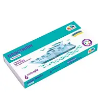 Пластилін Гамма'UA "Мозаїка" 72гр 6кольорів №300306