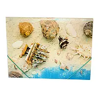 Папка на гумках А4 Eagle №3005P "Море"