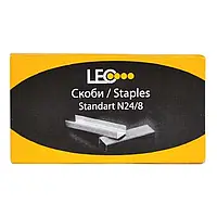 Скоби 24/8 Leo3283 (1000шт) посилені