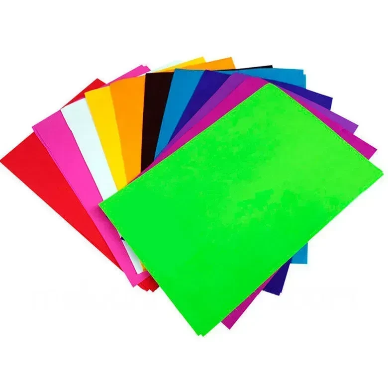 Фоаміран 1лист 20*30 (1,0мм) асорті кольорів, фото 1