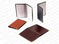 Обкладинка для авто "Авто документ" з шкірзаму тиснена