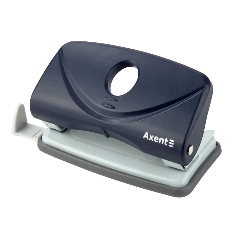 Діркопробивач Axent №3810-02 "Welle" (пробиває 10листів) синій, фото 1