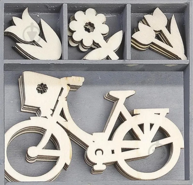 Заготівка з дерева Knorr Prandel "Велосипед" 1штука, фото 1