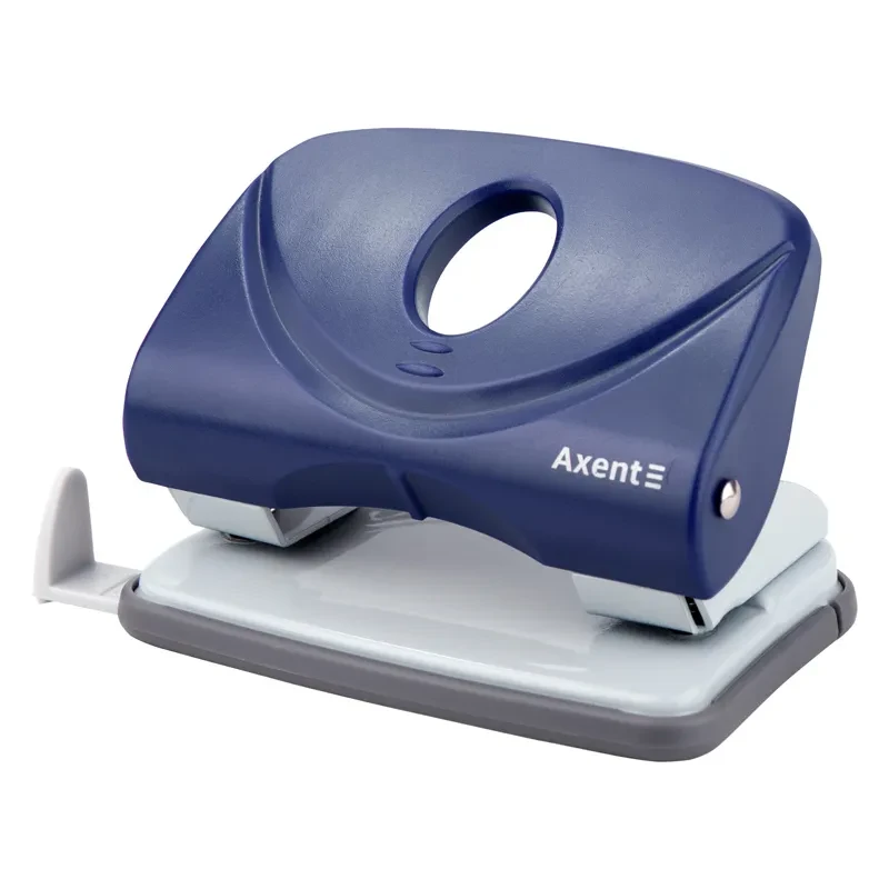Діркопробивач Axent №3820-02 "Welle" (пробиває 20листів) синій, фото 1
