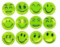 Значок світловідбивний "Смайлик" d 45мм