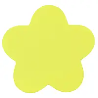 Липкий блок "Квітка" 50л Axent №2443-05 4кольора