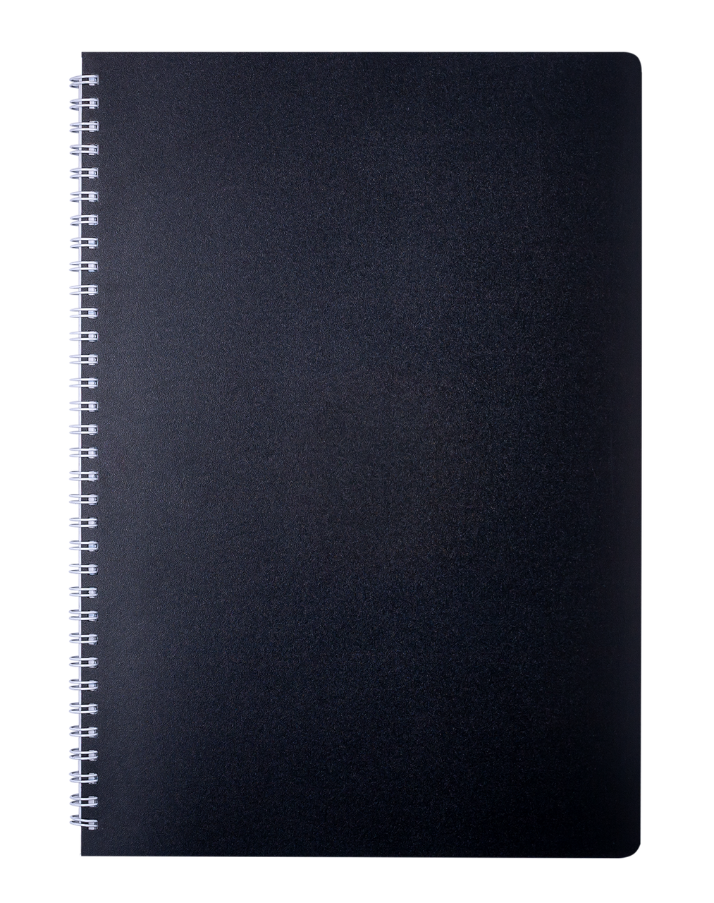 Блокнот на спіралі A4 BM 80листів # №2446-001(30136) "Classic" (пластикова обкладинка) чорний, фото 1