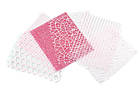 Набір паперу та сітки для створення відкриток Рожева тюль 15 шт KRK023, фото 2