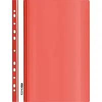 Швидкозшивач пластиковий перфорований А5 Ec №31506 "Глянець" щільністю 120мкм/160мкм асорті кольорів