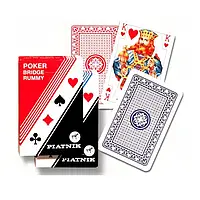 Карти гральні Piatnik №1197 "Bridge Rummy" 55 штук
