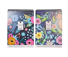 Альбом для акварелі на спіралі А3 12 листів (200г/м.кв.) К.Фреш №1351-1624