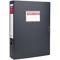 Папка-бокс пластикова на липучці А4/60 Axent №1760-03 сіра