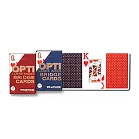 Карти гральні Piatnik №1400 "Opti Bridge" 55 штук з великими індексами