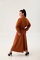 Жіноча куртка теракотового кольору