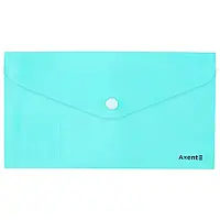 Папка на кнопці Євро Axent №1414-18 "Pastelini" щільністю 180мкм м'ятна