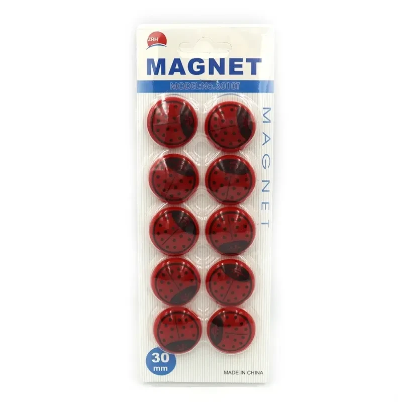 Магнити JO №1564 "Сонечко" 10 штук діаметром 30мм, фото 1