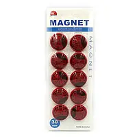 Магнити JO №1564 "Сонечко" 10 штук діаметром 30мм