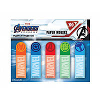 Індекси 5*20 Yes №170257 паперові "Avengers. Marvel"