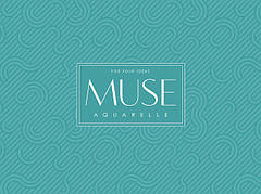 Альбом для акварелі клеєний А5+ 15 кремових листів  (300г/м.кв.) Ш. "Muse" №038