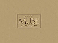 Альбом для ескізів клеєнийй А5+ 40 кремових листів (115г/м.кв.) Ш. "Muse" №064