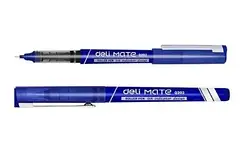 Ролер (ручка капілярна) Deli №EQ20230 "Mate" (0,5) синій