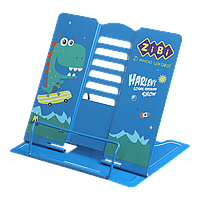 Підставка для книг металева Zibi 190*200 №3502-02 синя