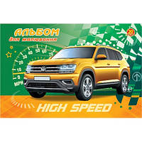 Альбом для малювання на скобі А5 20 листів (100г/м.кв.) Рюкзачок А-23