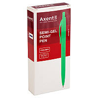 Ручка кулькова масляна автоматична Axent №1062-02 "Colibri" (0,7) синя