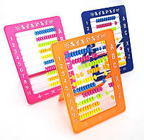 Рахівниці на підставці КНР 125мм*180мм пластикові кольорові №924090 (49798)