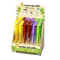 Ручка "Пиши-стирай" M&G №AKPB7372 (0,5) "Hello Giraffe" синя
