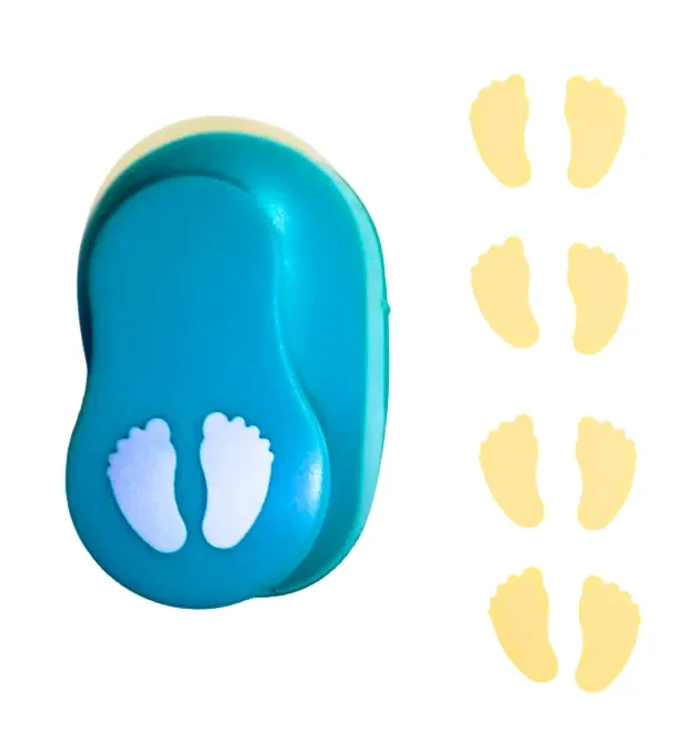 Діркопробивач фігурний Rosa 25мм №791 "Сліди", фото 1