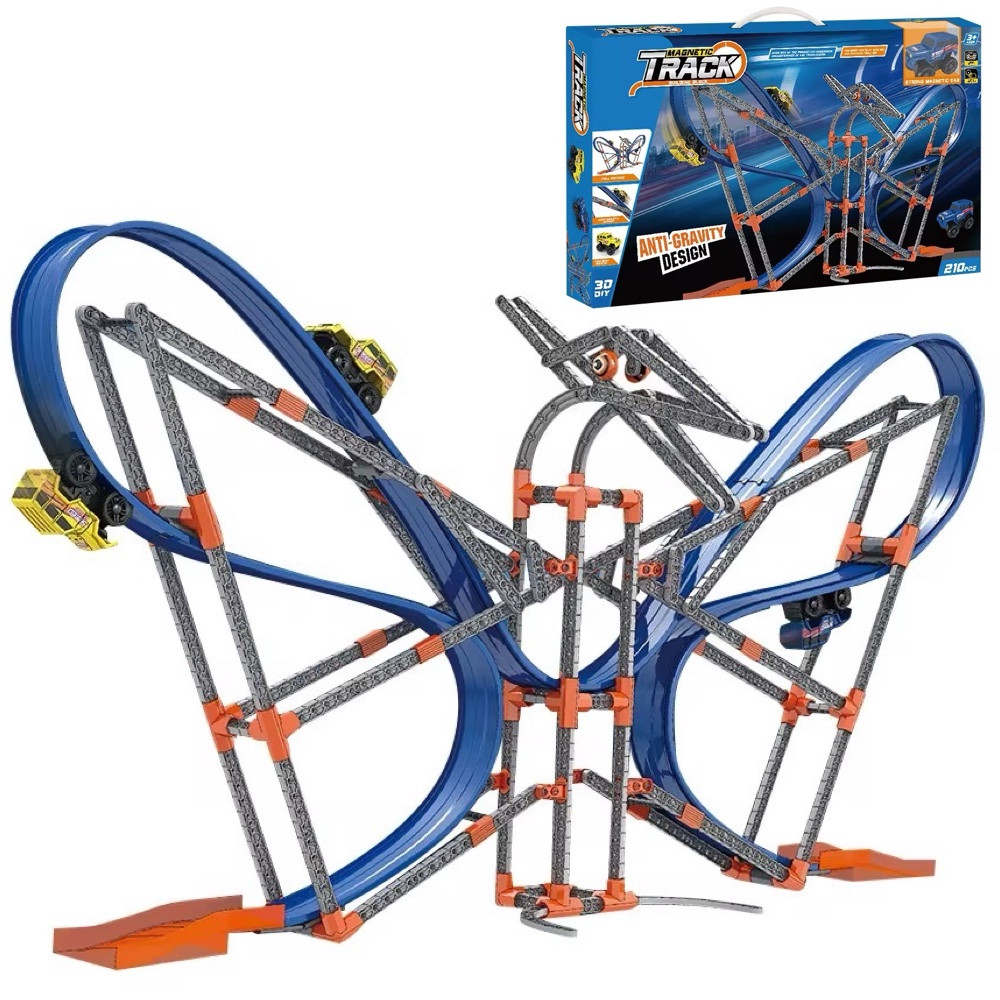 Ігровий набір - магнітний трек (антигравітаційний) арт. 679-616 D, фото 1