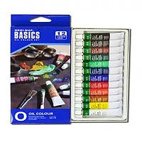 Масляна фарба в тубах JO "Basics" 12 кольорів по 12мл №1212С-2