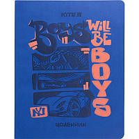 Щоденник шкільний Kite А5 №23-283-1 (72486) "Boys will be boys" синій (PU гнучка обкладинка зі сліпи