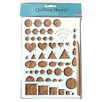 Інструмент д/квілінгу QTO106 + дошка №QB01 Мандарин