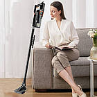 Ручний пилосос 2в1 R8758, дротовий, вертикальний, потужне прибирання будинку без мішка, фото 7