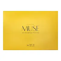 Папка для художніх робіт А4+ Ш. "Muse" 10 листів щільністю 240г/кв.м №045