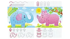 Прописи багаторазові Пегас "Улюблені тварини"