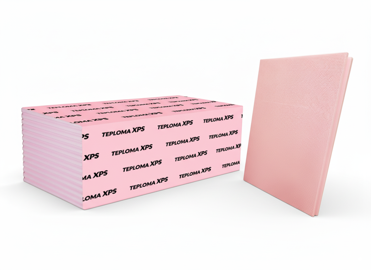 Екструдований пінополістирол ТЕПЛОМА ЕППС 30 (XPS) (1180*580), фото 1