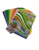 Папір кольоровий двусторонній А4 20листів (80гр/м.кв.) Limamo