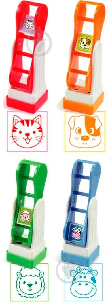 Штампики КНР №S08A1 "Домашні тваринки" 25мм*85мм, фото 1