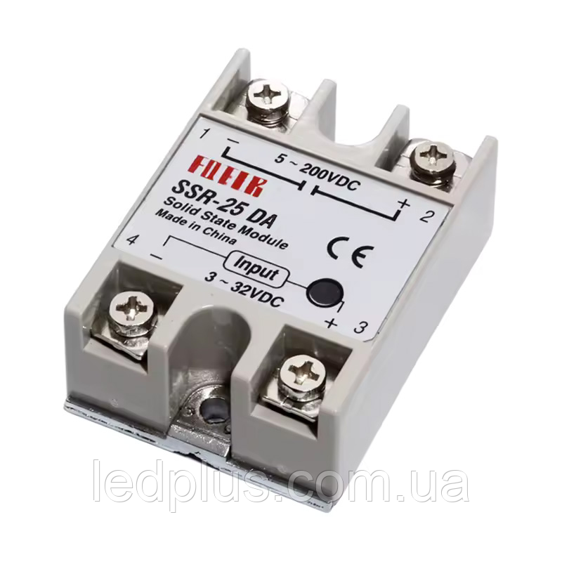 Твердотільне реле SSR-25DD FQEIR 25А (5~60VDC), фото 1