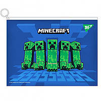 Папка з бігунком zip-lock В5 Yes №492093 "Minecraft" розширена