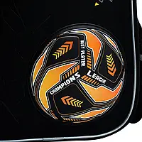 Рюкзак GoPack напівкаркасний з фасадом ортопедичний Ed. №25-165S-3 "It's a Goal Time" (12літрів) для