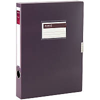 Папка-бокс пластикована на липучці А4/36 Axent №1736-11 сливова