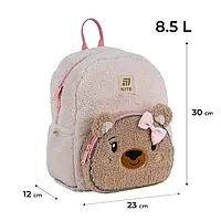 Рюкзак Kite дошкільний м'який Kids №25-2727XS-3 "Teddy Bear " (8.5літрів) для дівчинки
