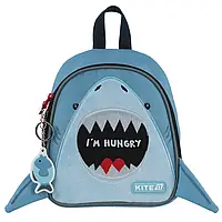 Рюкзак Kite дошкільний м'який Kids №25-538XXS "Hungry Shark" (3,25літрів) для хлопчика