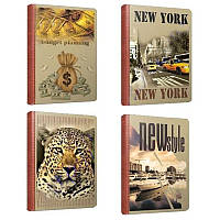 Щоденник недатований Brisk "Крафт Skill" В6 176 листів # №3В-90/1 (тверда крафтова обкладинка)