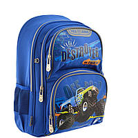 Рюкзак Yes напівкаркасний ортопедичний S-30 №557279 S-30 "Juno Truks" (15літрів) для хлопчика